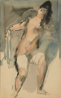 Рудаков Константин Иванович. Натурщица 